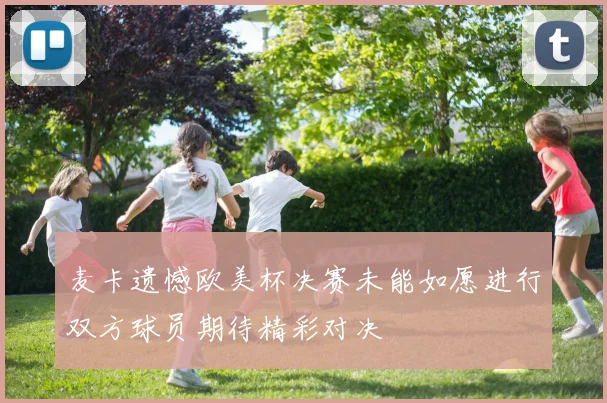 麦卡遗憾欧美杯决赛未能如愿进行双方球员期待精彩对决